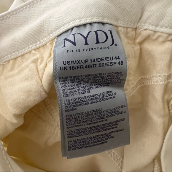 NWT NYDJ Fiona Slim Flare Ankle Length - Picture 7 of 7